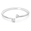 Swar*vski -Mesmera bangle Heart, White, Rhodium plated-5518814